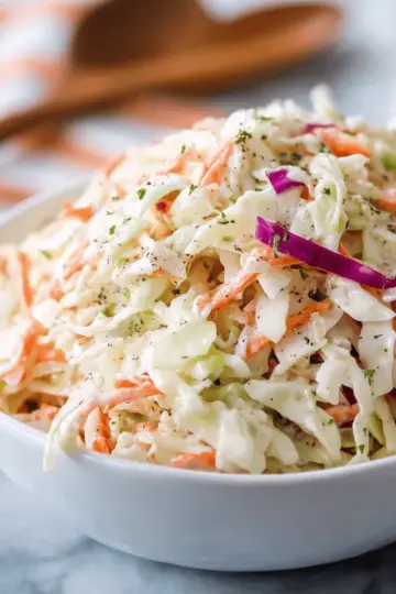 An Easy Coleslaw Recipe
