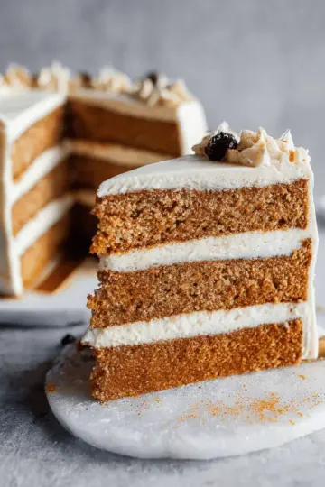 Chai Spice Cake with Cream Cheese Frosting