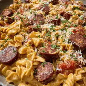 Creamy Smoked Sausage Pasta