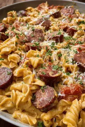 Creamy Smoked Sausage Pasta