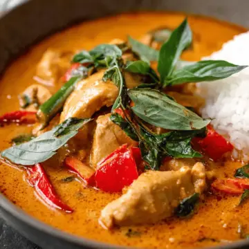 Thai Red Curry with Chicken