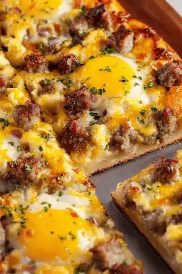 Sausage Breakfast Pizza