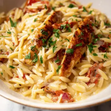 Cajun Chicken Orzo