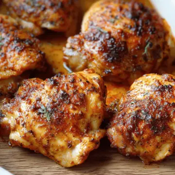 Baked Boneless Chicken Thighs