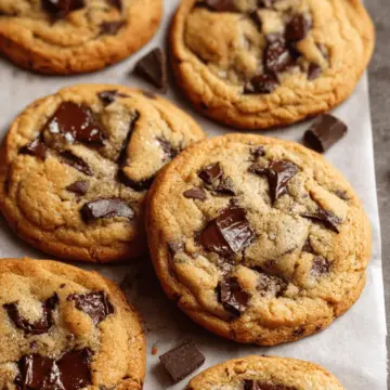 The BEST Chewy Brown Butter Chocolate Chip Cookies