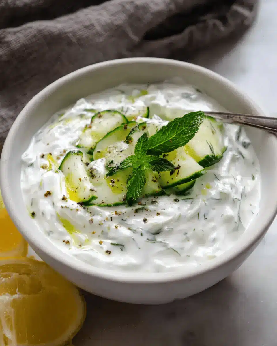 Healthy Tzatziki Sauce Recipe