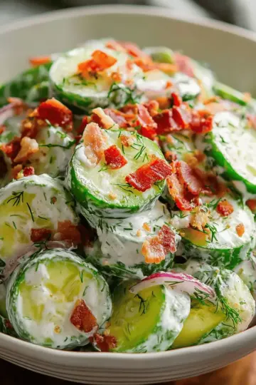 Cucumber Ranch Crack Salad