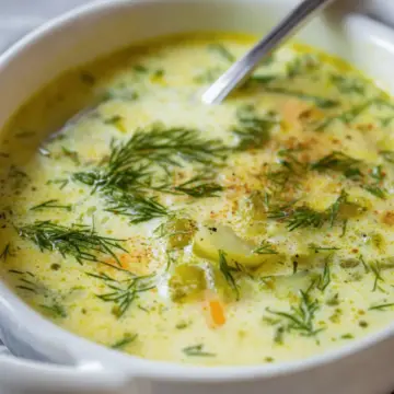 Dill Pickle Soup