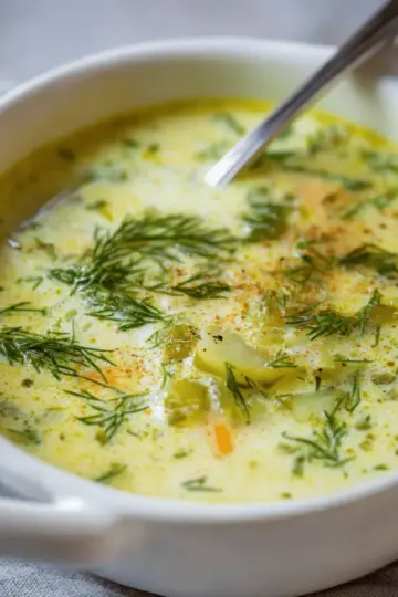 Dill Pickle Soup