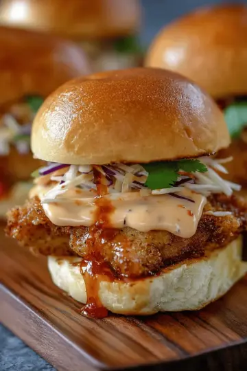 Bang Bang Chicken Sliders