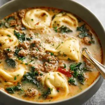 Sausage Tortellini Soup