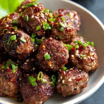 Easy Firecracker Meatballs
