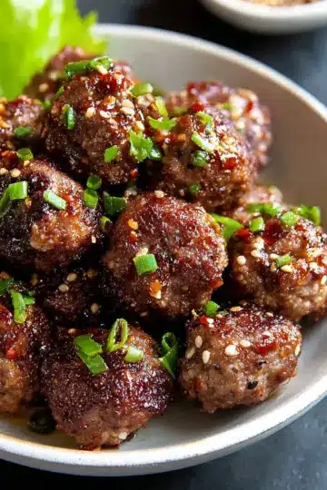 Easy Firecracker Meatballs