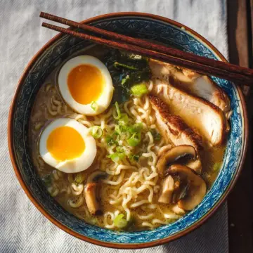 Simple Homemade Chicken Ramen