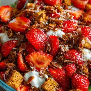 Strawberry Crackle Salad