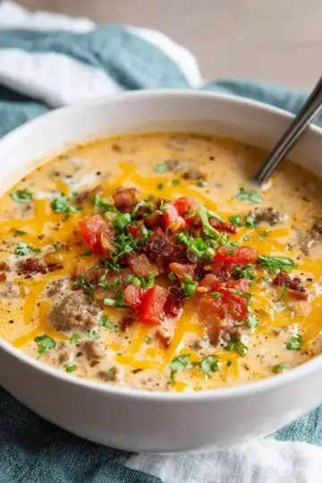 Cheeseburger Soup