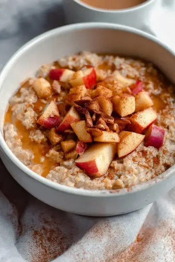 Apple Cinnamon Oatmeal