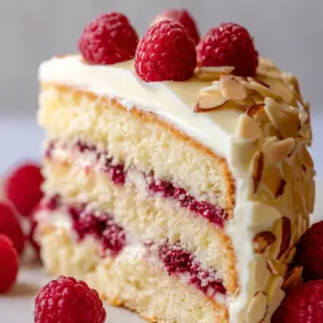 White Chocolate Raspberry Cake Recipe