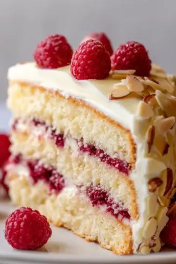White Chocolate Raspberry Cake Recipe