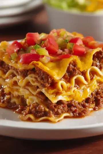 Cheeseburger Lasagna