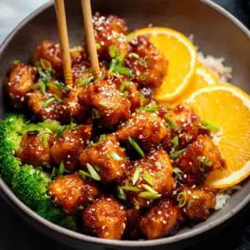 Crispy Orange Tofu