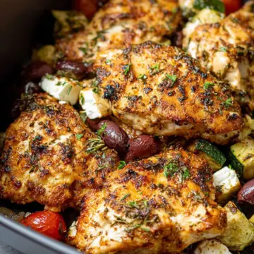 Air Fryer Greek Chicken