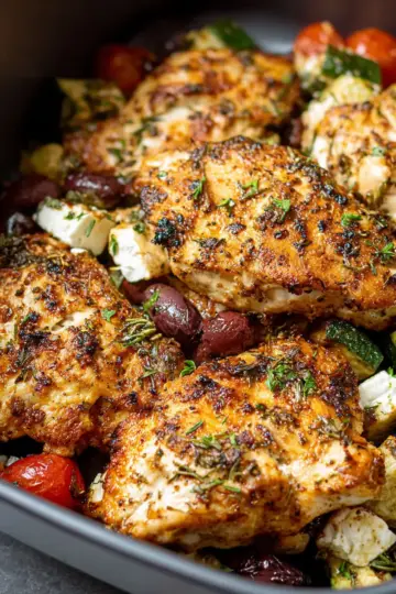 Air Fryer Greek Chicken