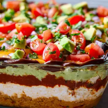 Easy 7-Layer Dip
