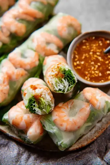 Fresh Vietnamese Spring Rolls