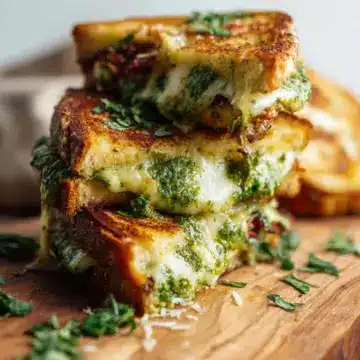 Pesto Grilled Cheese