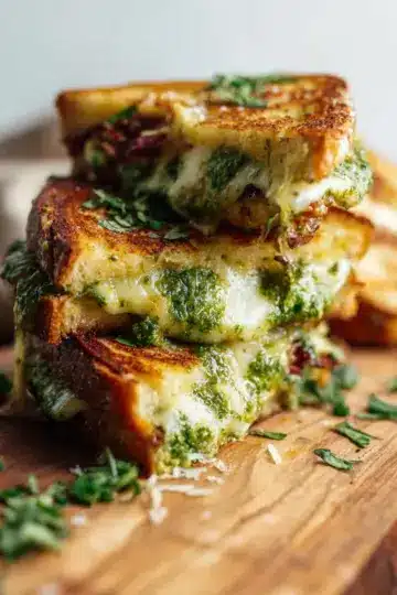 Pesto Grilled Cheese
