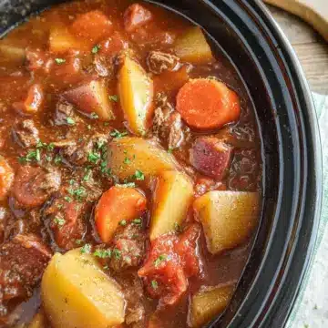 Slow Cooker Poor Man’s Stew