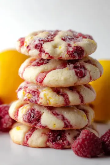 Lemon Raspberry Cookies