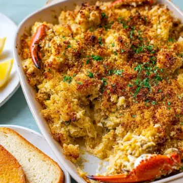Maryland Crab Imperial With Buttery Golden Bread Crumbs Recipe