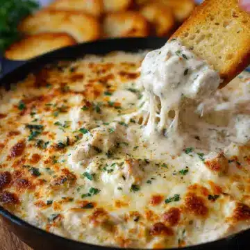 Creamy Chicken Alfredo Dip