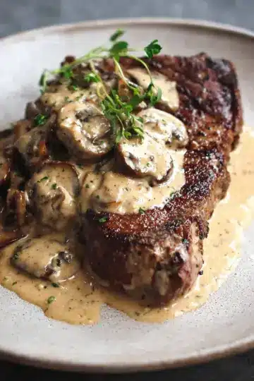 Mushroom Sauce for Steak