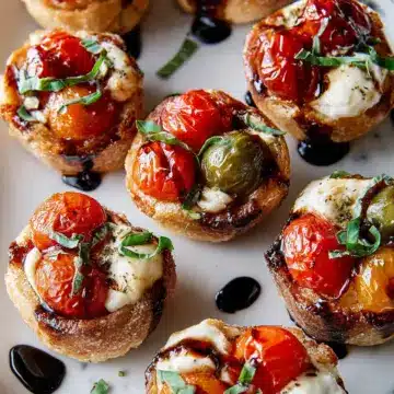 Baked Caprese Bites