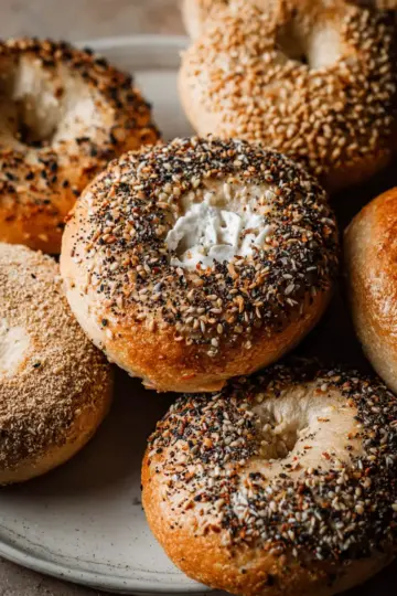Sourdough Bagels
