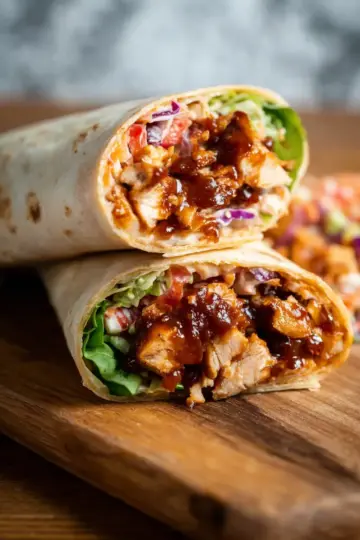 BBQ Chicken Wraps