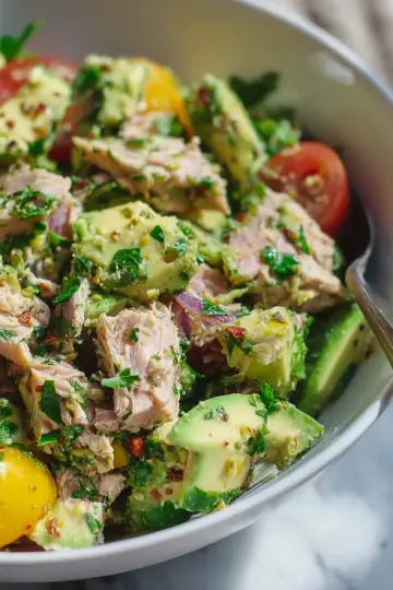 Avocado Tuna Salad