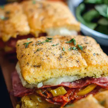 Baked Italian Sandwiches