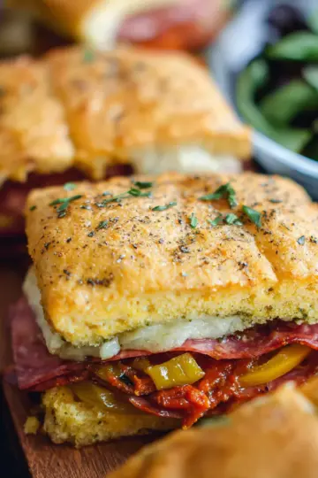 Baked Italian Sandwiches