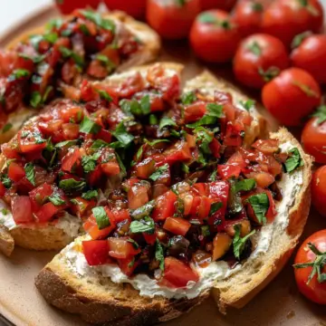 5-Minute Bruschetta Dip