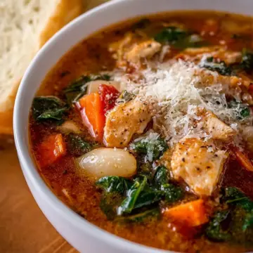 Italian Chicken and Autumn Veggie Soup