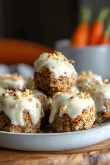 Carrot Cake Energy Bites