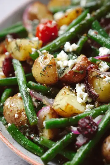 Warm Green Bean Salad with Potatoes