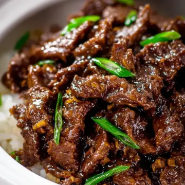 Slow Cooker Mongolian Beef