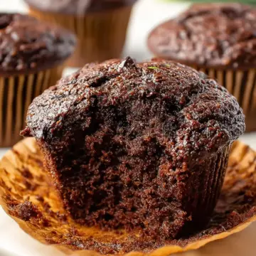 Chocolate Zucchini Muffins