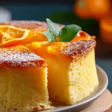 Pastel de naranja