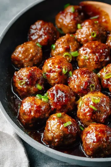 Easy Mongolian Meatballs